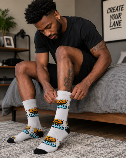 Dogs > Humans Socks