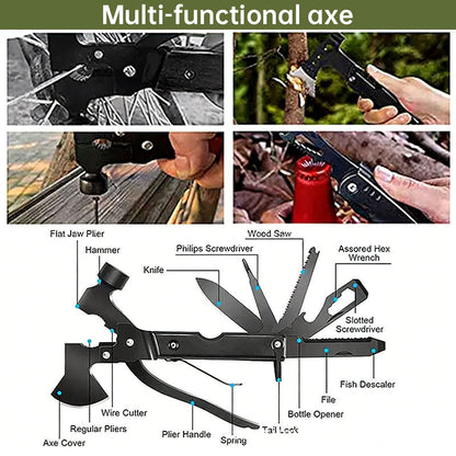 Multi-functional Outdoor First Aid Kit, Emergency Survival Gear with Trauma Bag for Camping, Hiking, Hunting Adventures