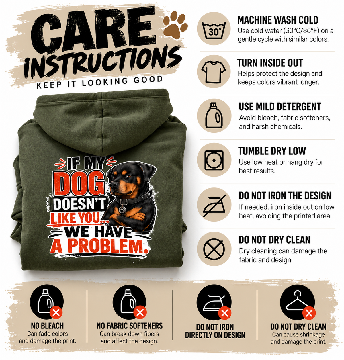 If My Dog Doesn't Like You We Have a Problem Hoodie