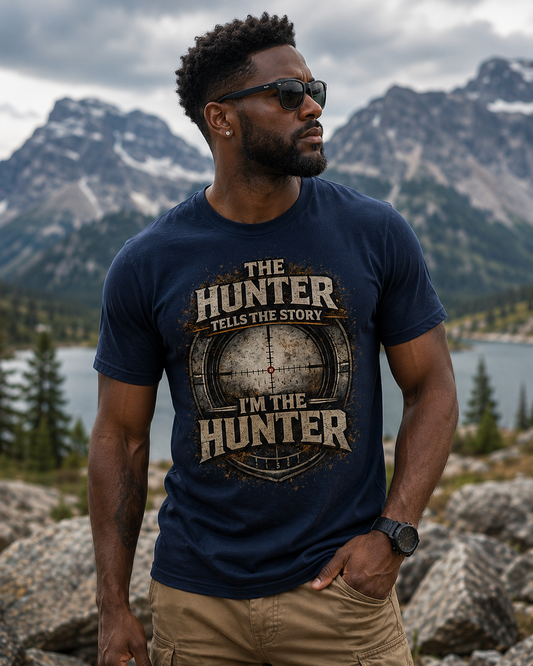 The Hunter Tells the Story Cotton Tee