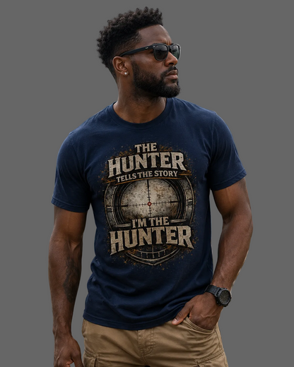 The Hunter Tells the Story Cotton Tee