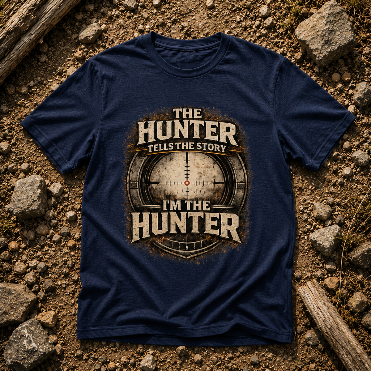The Hunter Tells the Story Cotton Tee