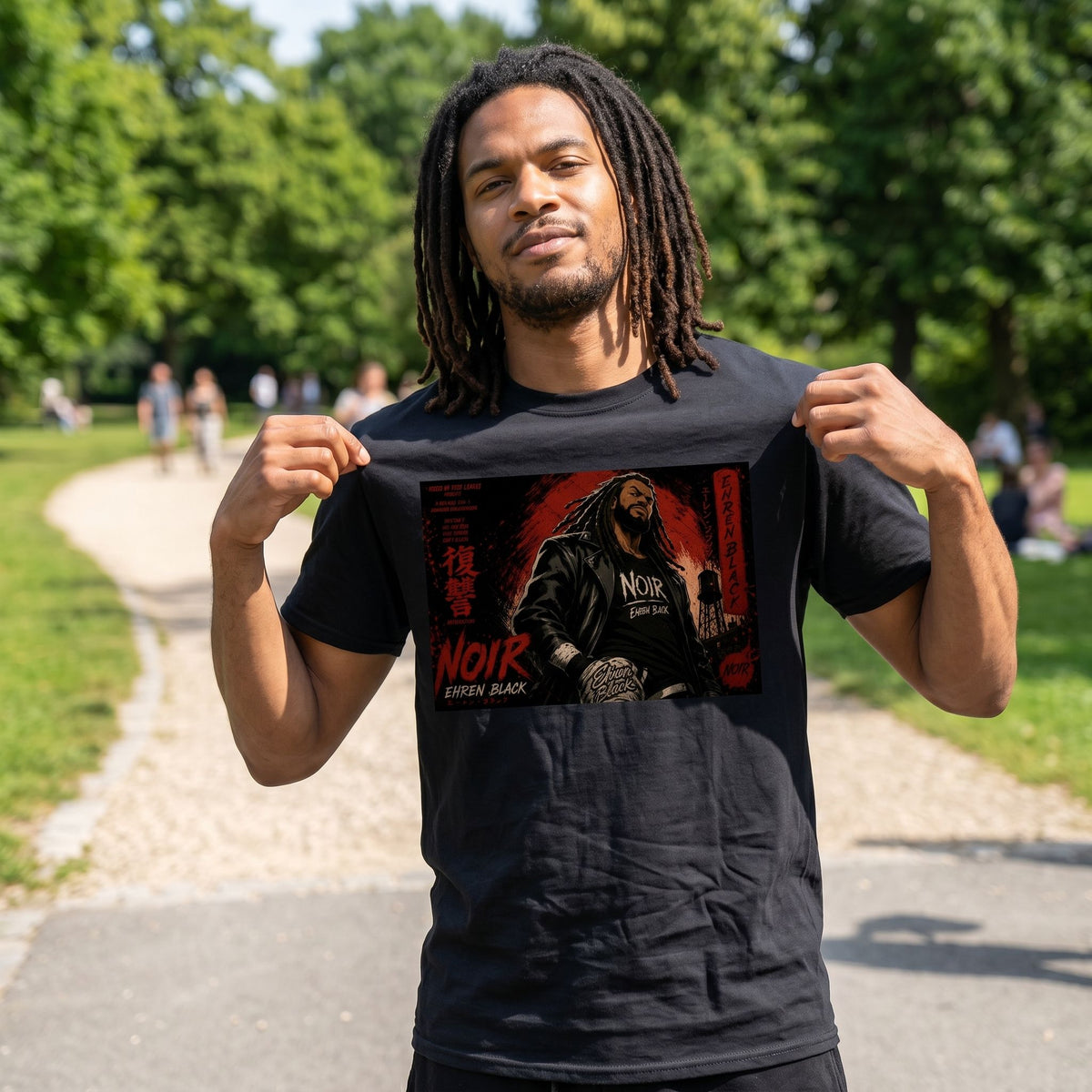 Noir Cotton Tee