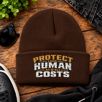 Protect Your Human At All Costs Beanie
