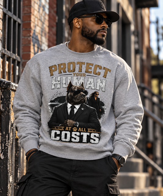 Protect Your Human at all costs Sweatshirt