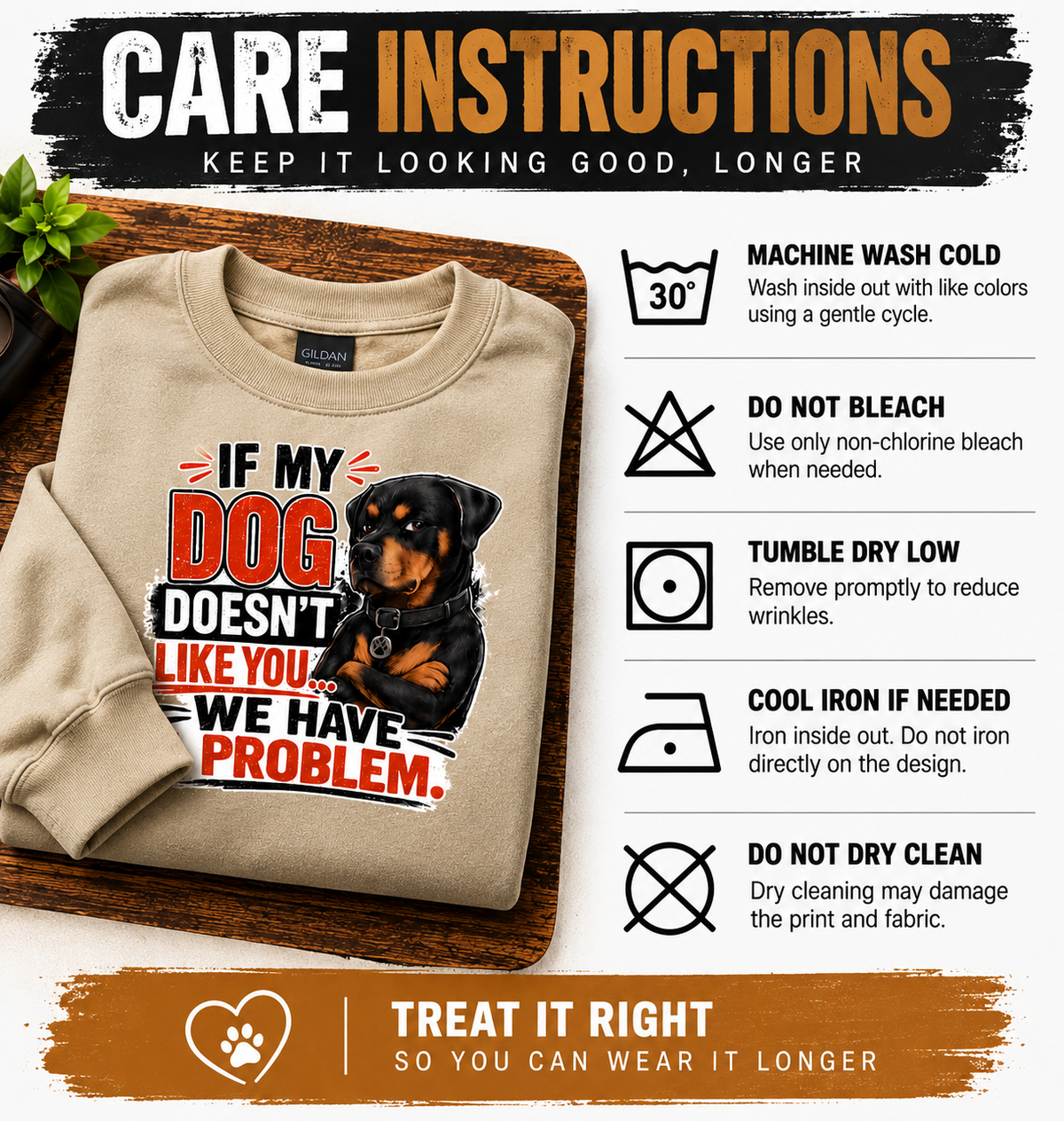 If My Dog Doesn't Like You We Have A Problem Sweatshirt