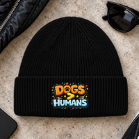 Dogs > Humans Beanie