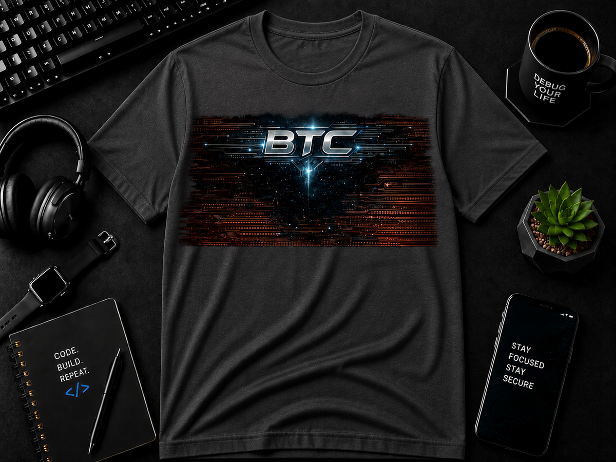 BTC wood  Cotton Tee