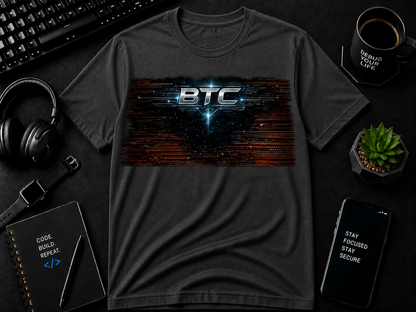 BTC wood  Cotton Tee