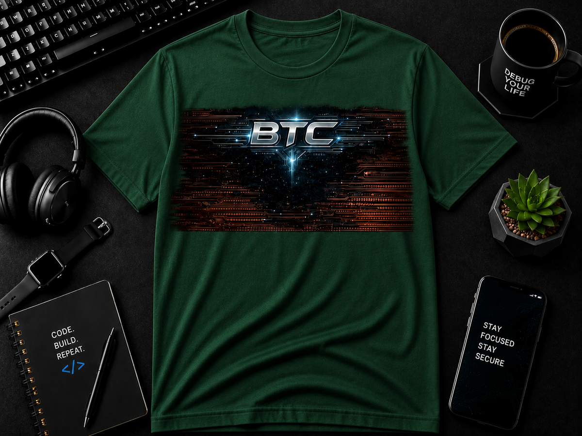 BTC wood  Cotton Tee