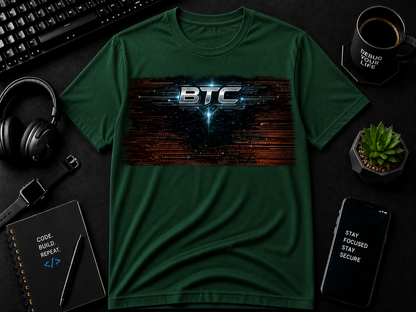 BTC wood  Cotton Tee