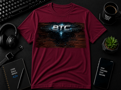 BTC wood  Cotton Tee