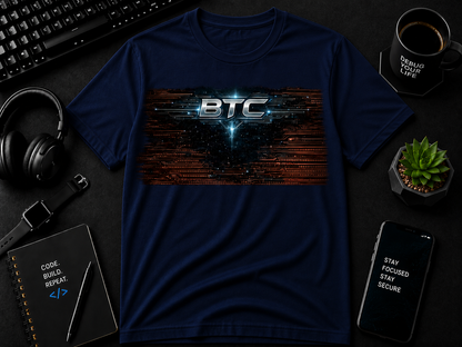 BTC wood  Cotton Tee