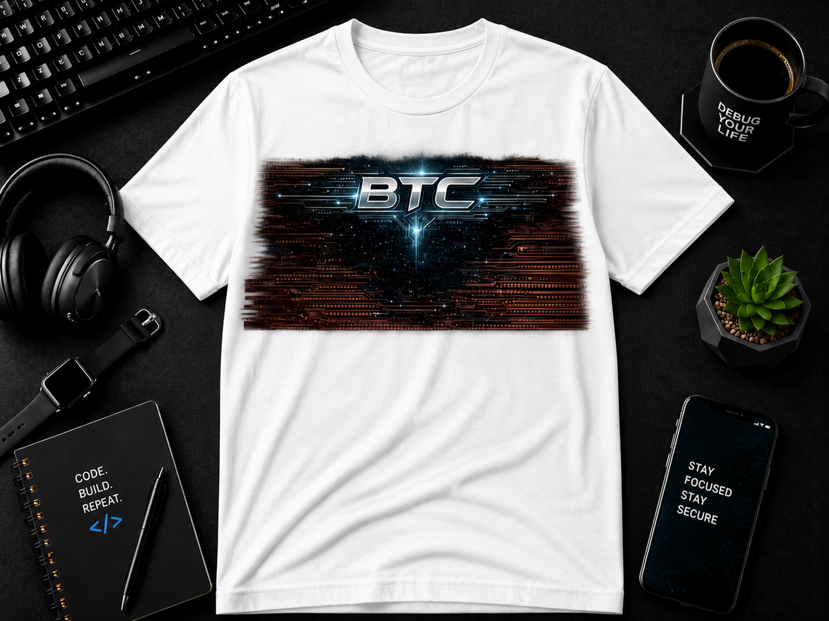 BTC wood  Cotton Tee
