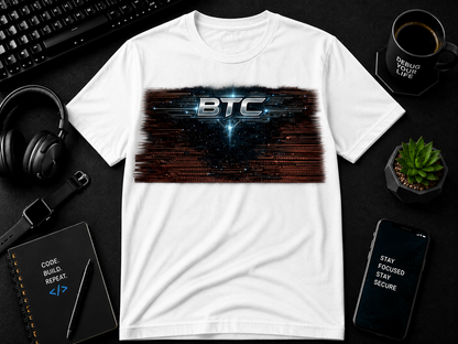 BTC wood  Cotton Tee