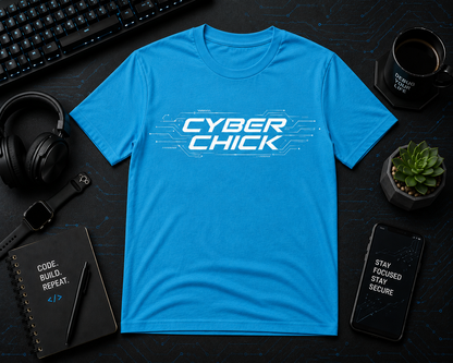 Cyber Chick  Cotton Tee