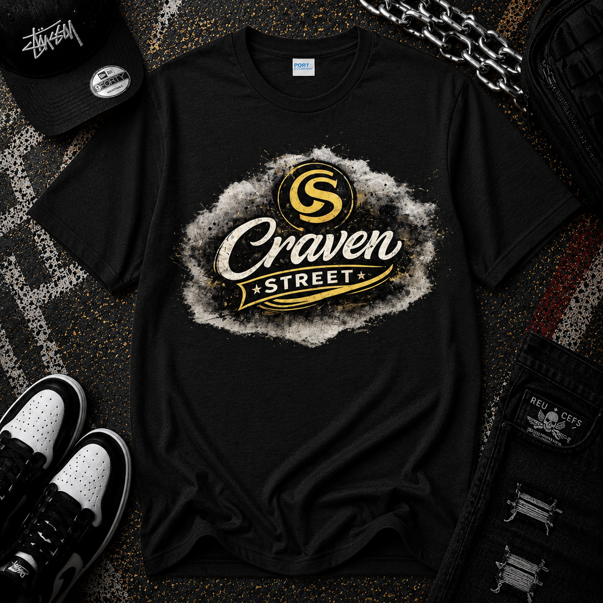 Craven Street CS  Cotton Tee