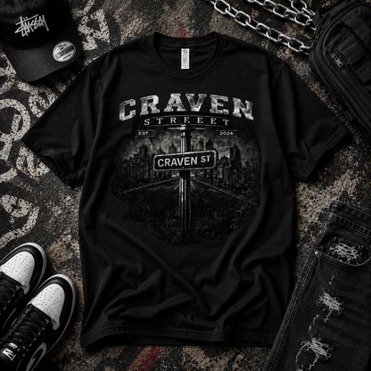 Craven Street Gritty  Cotton Tee