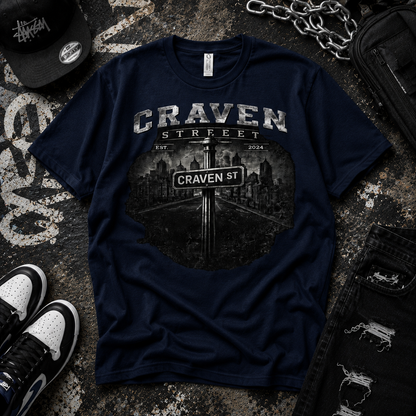 Craven Street Gritty  Cotton Tee