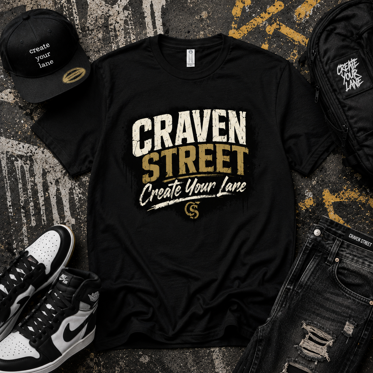Create your Lane  Cotton Tee