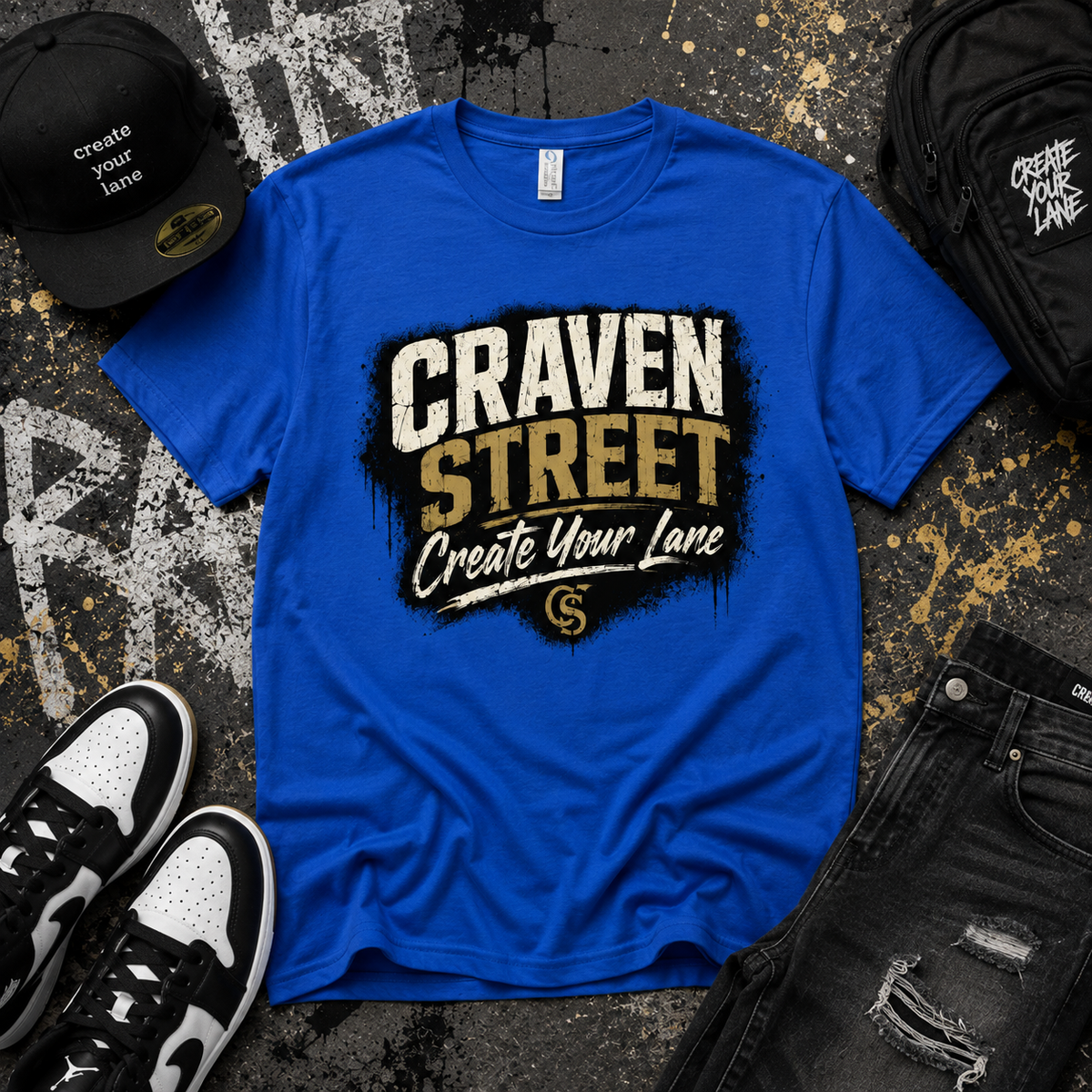 Create your Lane  Cotton Tee