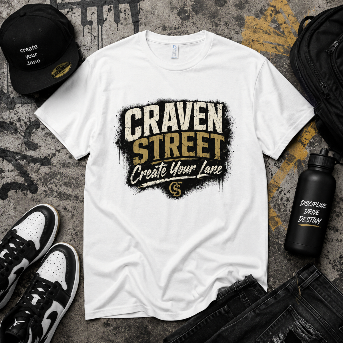 Create your Lane  Cotton Tee