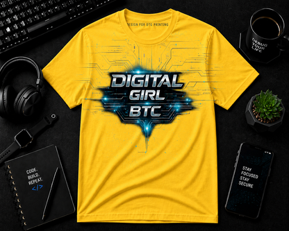 Digital Girl  Cotton Tee