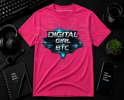 Digital Girl  Cotton Tee