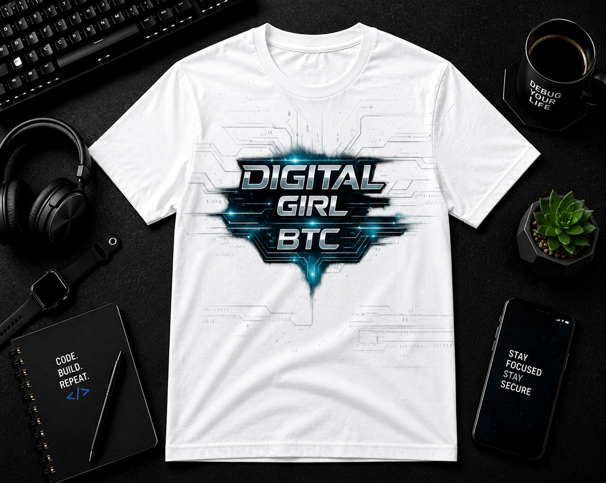 Digital Girl  Cotton Tee