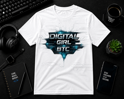 Digital Girl  Cotton Tee