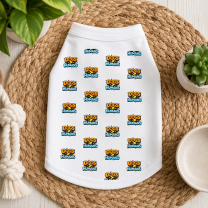'Dogs > Humans' Pet Tank Top