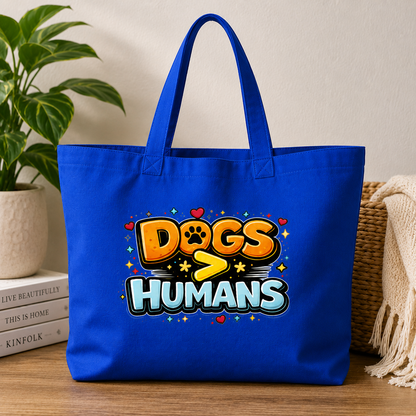 Dogs > Humans Tote