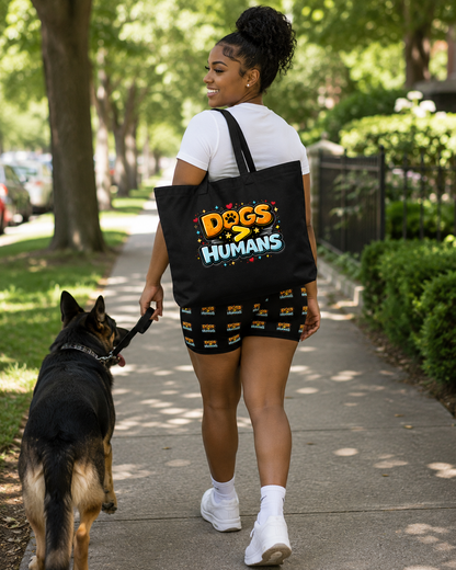 Dogs > Humans Tote