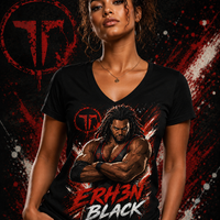 Ehr3n Black V-neck Plus