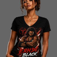 Ehr3n Black V-neck Plus