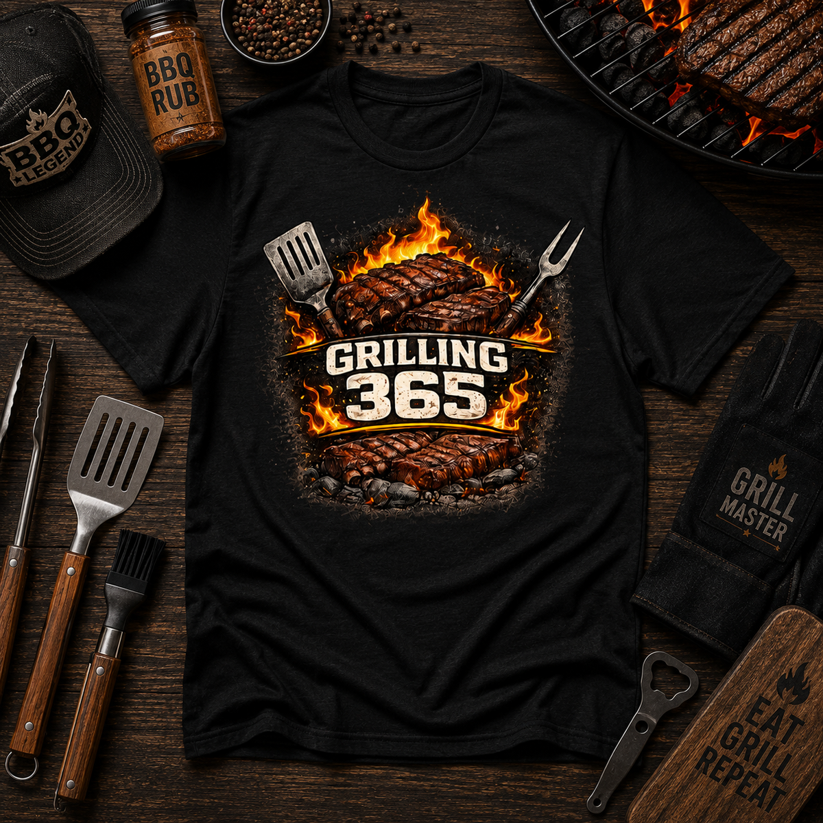 Grilling 365 Cotton Tee