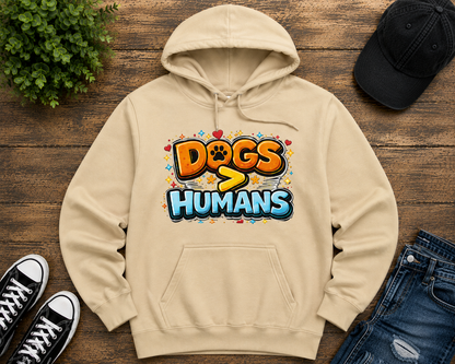 Dogs > Humans Hoodie