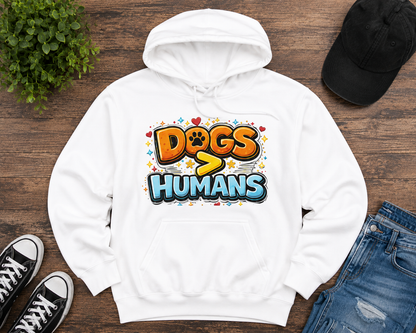 Dogs > Humans Hoodie