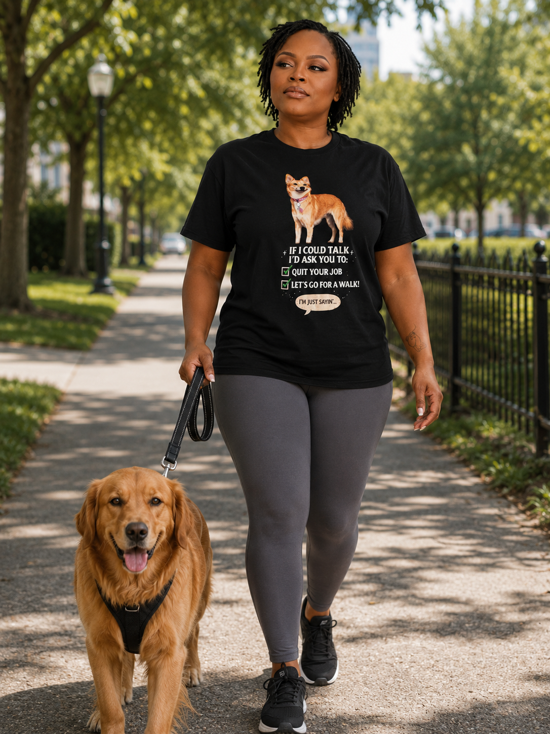 If I Could Talk Cotton Tee