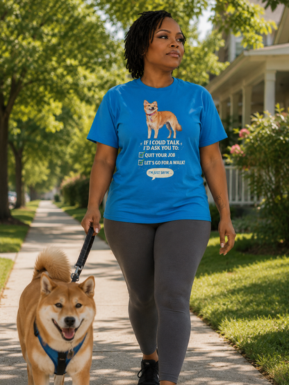 If I Could Talk Cotton Tee