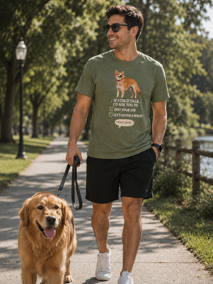 If I Could Talk Cotton Tee