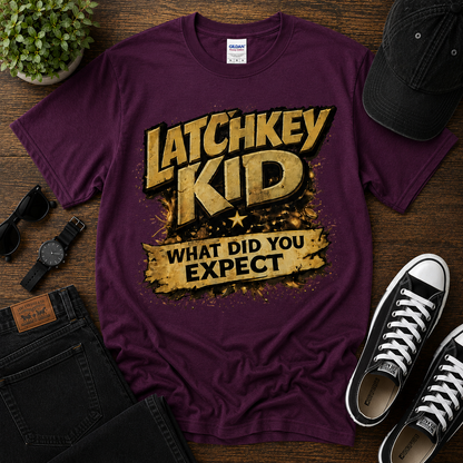 Latchkey Kid What Did You Expect Cotton Tee