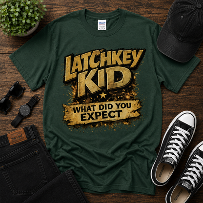 Latchkey Kid What Did You Expect Cotton Tee