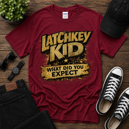 Latchkey Kid What Did You Expect Cotton Tee