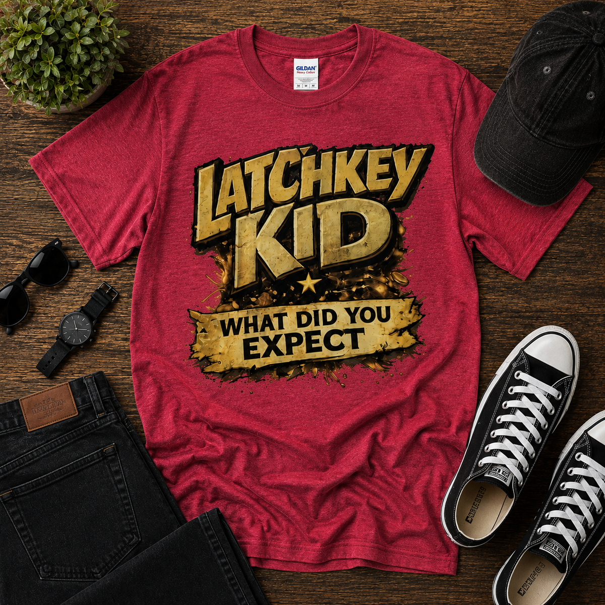 Latchkey Kid What Did You Expect Cotton Tee