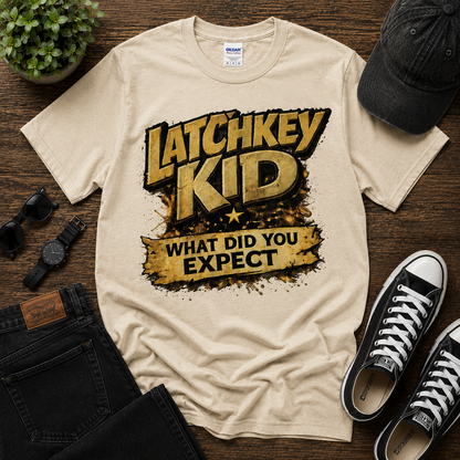 Latchkey Kid What Did You Expect Cotton Tee