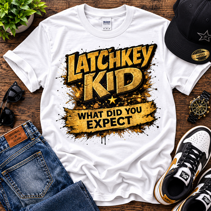 Latchkey Kid What Did You Expect Cotton Tee