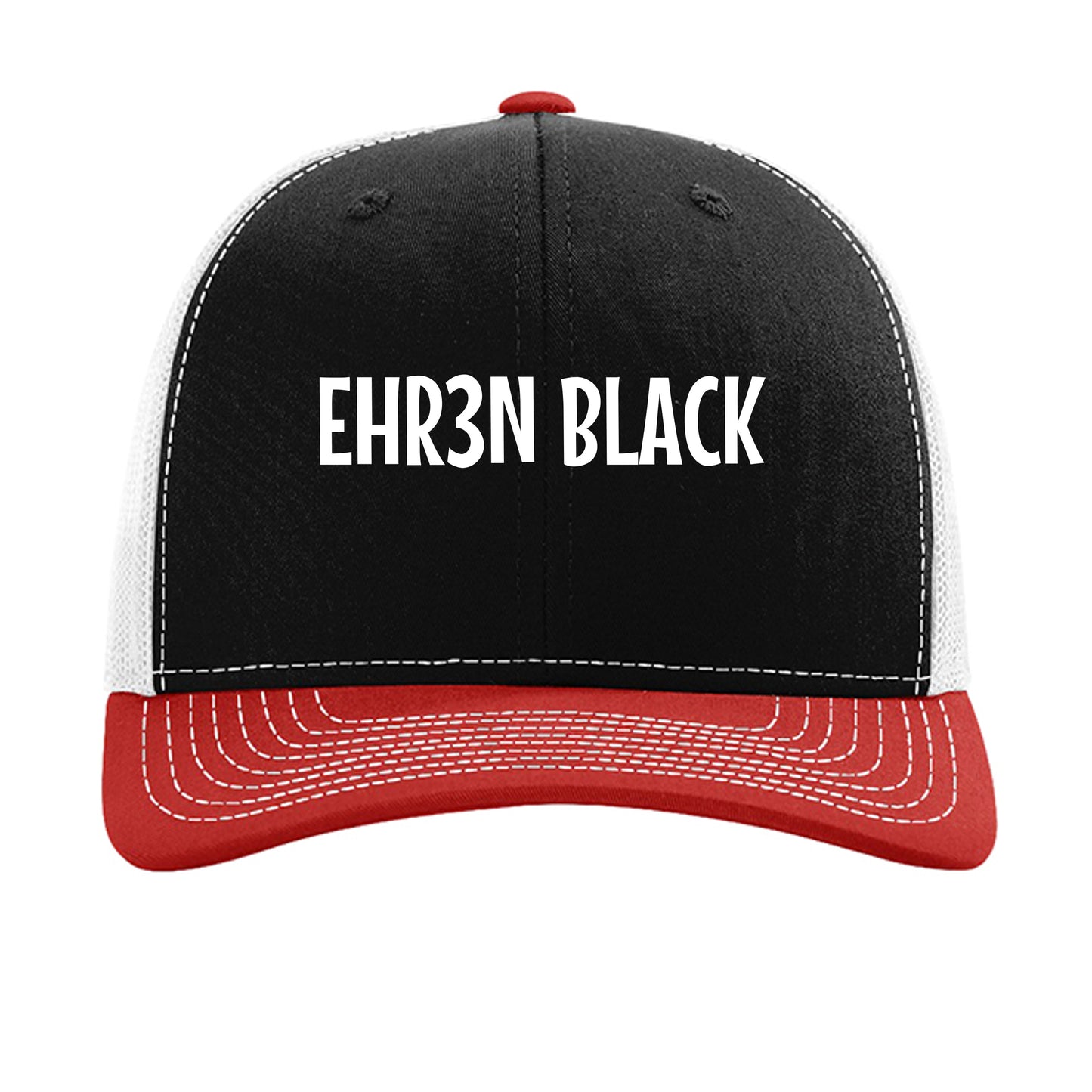 Black/ White/ Red - 112 - FRONT