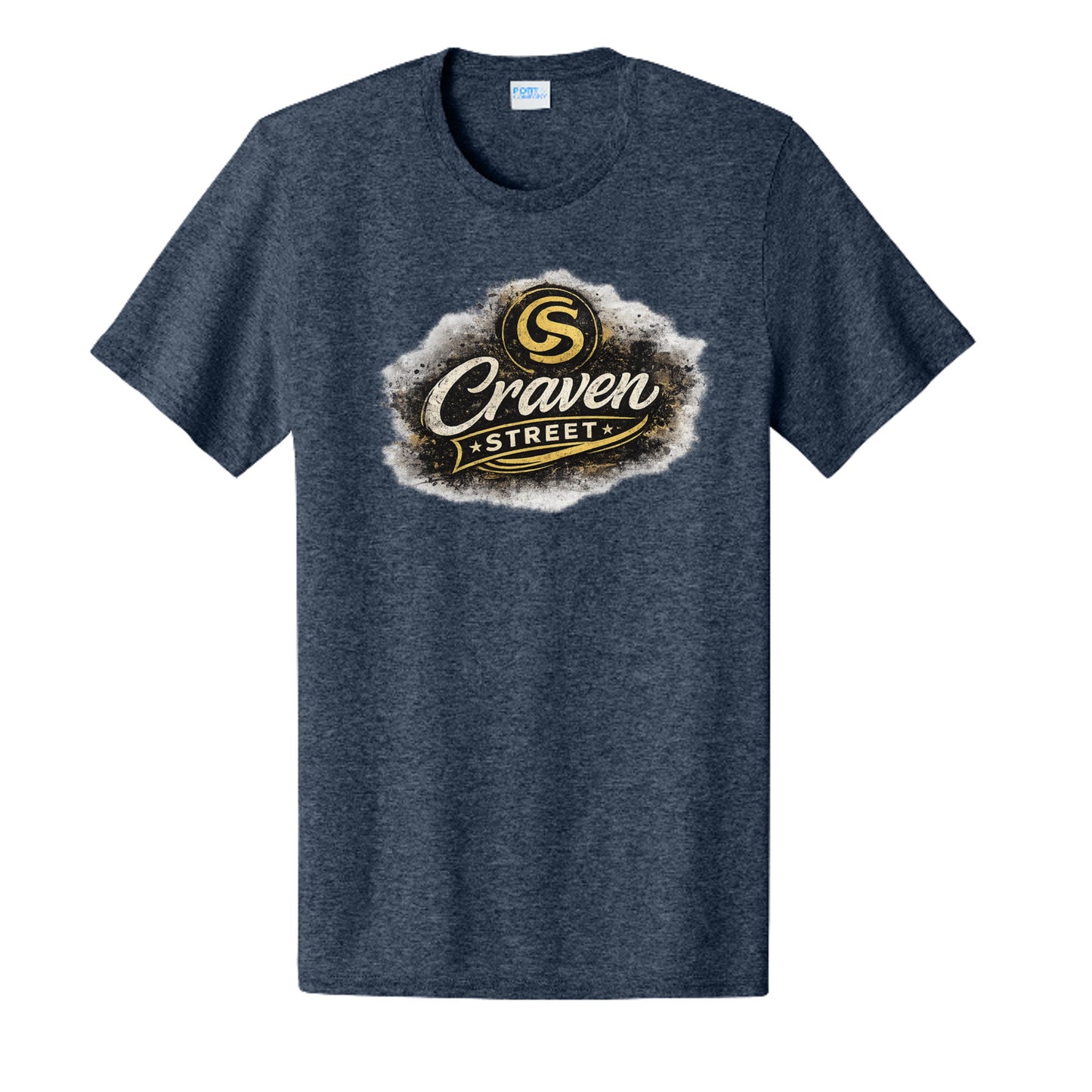 Heather Navy - PC43 - FRONT