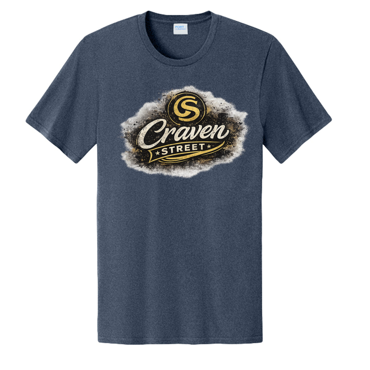 Heather Navy - PC43 - FRONT